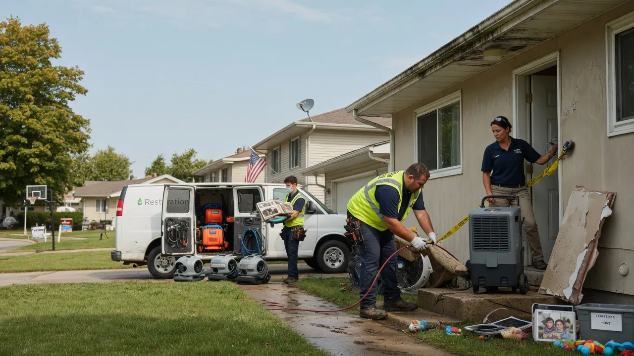 Water Damage Restoration in Chandlersville, OH near me